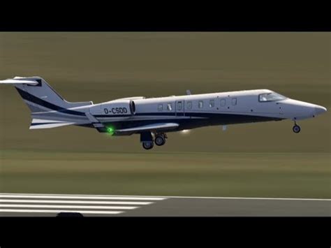 LearJet 45 Landing Aerofly FS 2021 YouTube