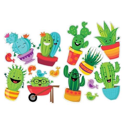 A Sharp Bunch Sided Decorations Eureka School Cactus Drawing