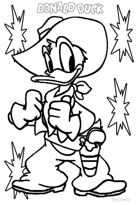 Dessins De Coloriage Donald Duck Imprimer Sur Laguerche Page