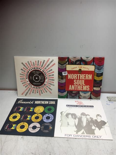 John Pye Auctions 4 X ASSORTED VINYLS TO INCLUDE NORTHERN SOUL