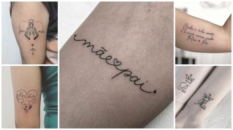 Tatuagem Pai E M E Ideias E Homenagens Lind Ssimas Rafaela