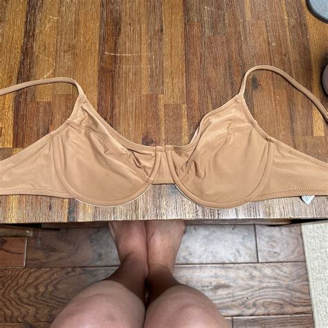 Jcrew 1983 Underwire Bikini Top Nude Beige Lg Gem