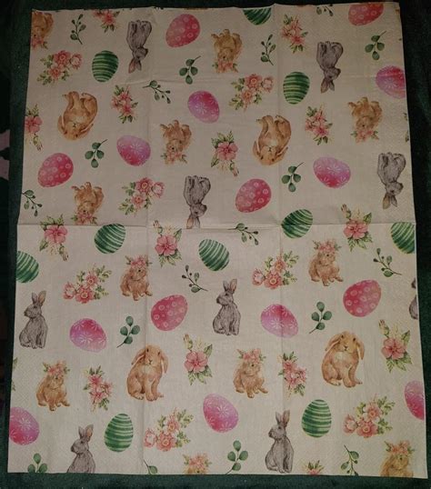 Amazon Jarthenaamcs Pcs Easter Paper Guest Napkins X