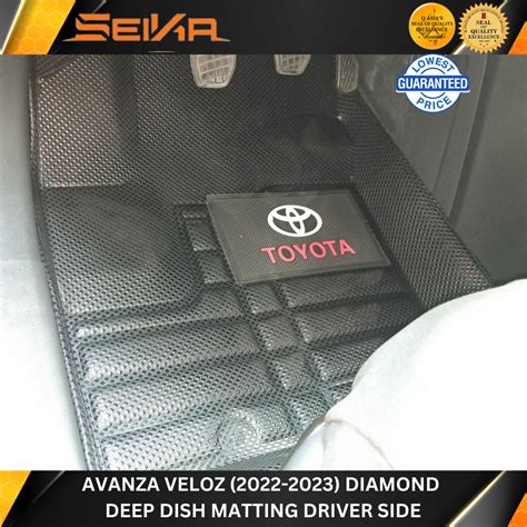 Toyota Avanza Premium Diamond Deep Dish Car Matting Non