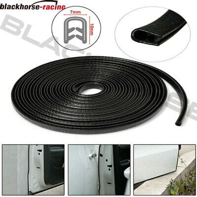 Ft U Shape Universal Car Door Rubber Weather Seal Hollow Strip