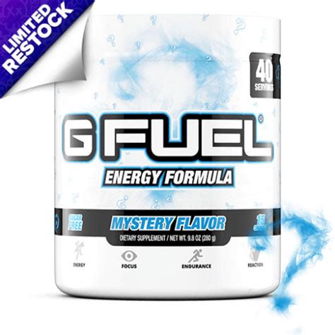 G Fuel Mystery Flavor Tub (40 Servings) – Nutritionwholesalers.com / Universal Nutritional ...