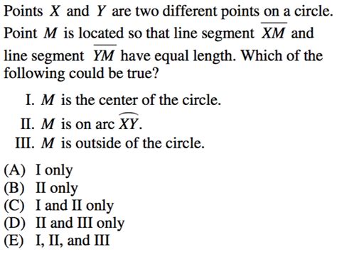 Circles On Sat Math Formulas Review And Practice · Prepscholar