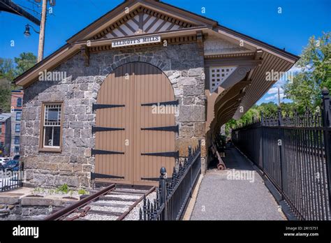 The historic Baltimore and Ohio Ellicott City Station (Museum) in ...