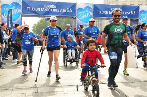 Corrida Teletón llega al Parque O Higgins en formato familiar