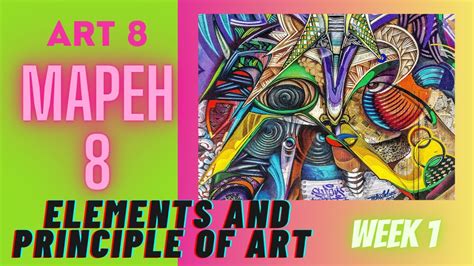 Elements And Principle Of Arts Mapeh Week Youtube