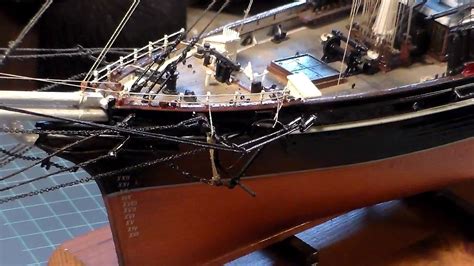 Revell 1959 Cutty Sark Winter Finish Up Build Video 1 Cutty Sark