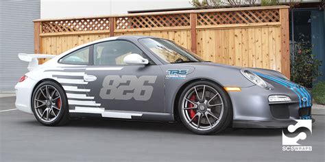 Porsche Gt3 Race Car Wrap · Scs Wraps