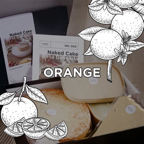 Diy Naked Cake Kits Orange Kiss That Cake