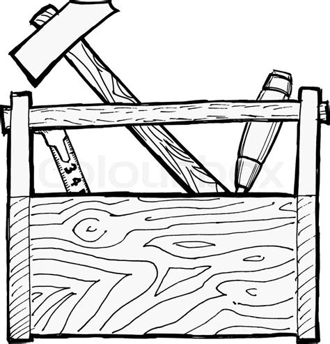 Tool Box Drawing at GetDrawings | Free download