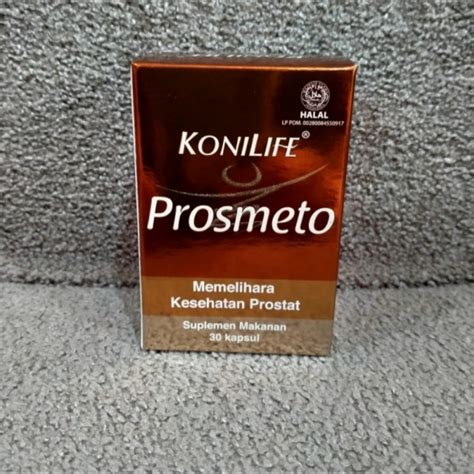 Jual Konimex Konilife Prosmeto Isi Kapsul Obat Prostat Mencegah