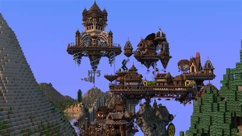 Steampunk Style Minecraft Builds