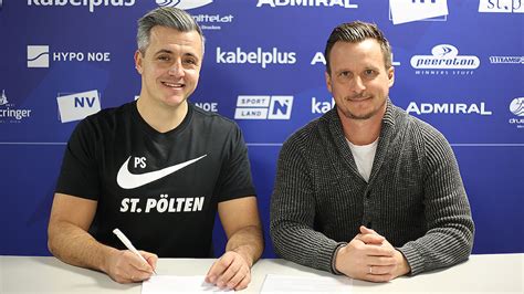 Skn St P Lten Philipp Semlic Bernimmt Als Cheftrainer