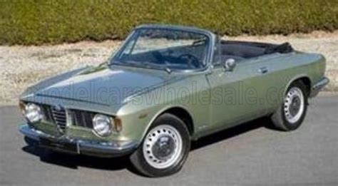 Modèle réduit Alfa Romeo Giulia Gtc Cabriolet Open 1964 Vert Met