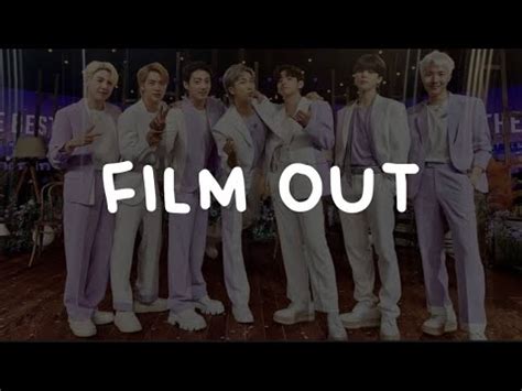 Bts Film Out Easy Lyrics Youtube