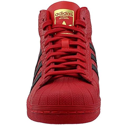 Adidas Leather Originals Pro Model Redblack For Men Lyst