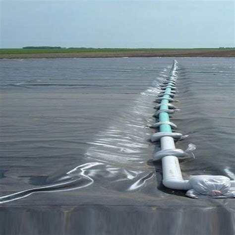 Geomembrane Smooth Textured HDPE Liner For Pond Dam Pool Canal