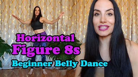 How To Belly Dance Horizontal Figure 8s SharqiDance YouTube