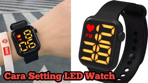 Cara Mengatur LED WATCH Satu Tombol YouTube