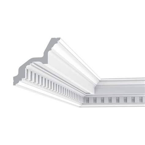 Orac Decor In X In X In Dentil Primed White High