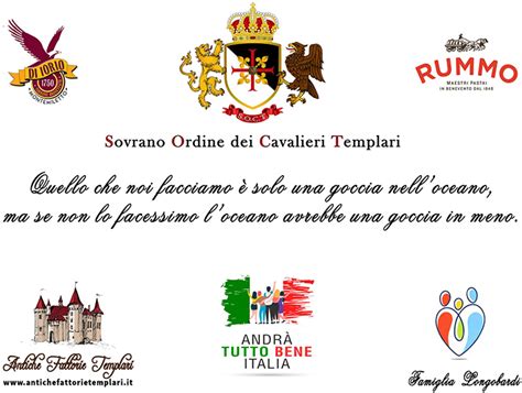 I Cavalieri Templari Contro Il Covid 19 Fondi Per 100 Famiglie Nuova