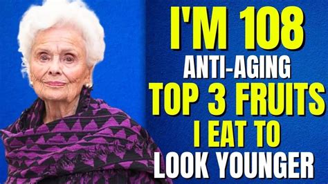 Top 3 Anti Aging Fruits I Eat Every Morning To Conquer Aging And Live A