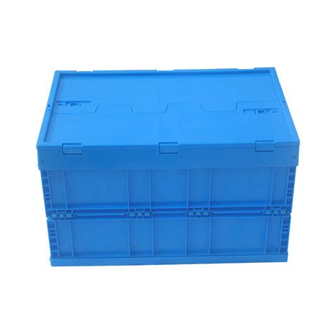 High Durability Collapsible Plastic Storage Bins For Transportation