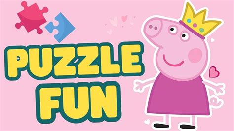 Peppa Pig Became A Princess Puzzle Game Youtube