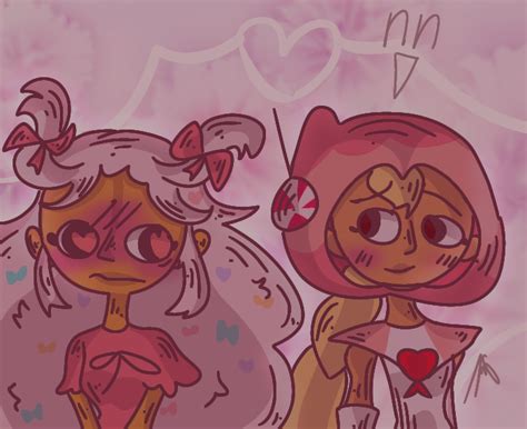 Pink Choco X Cotton Candy Cookie By Wolfemil On Deviantart