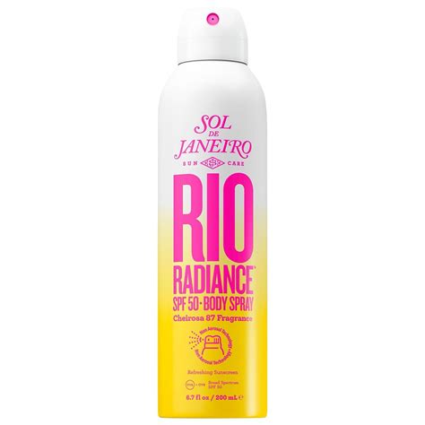 Sol De Janeiro Rio Radiance Spf Body Spray Sunscreen With Niacinamide