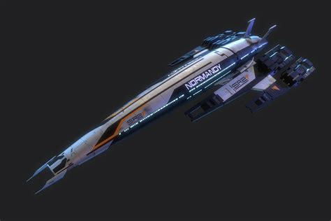 ArtStation - Normandy SR-2 Mass Effect | Resources