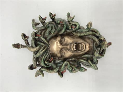 Medusa Medusa Head Piece Medusa Statue Medusa Decor Medusa - Etsy