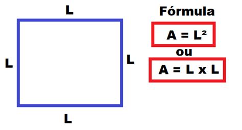 Como Calcular Area De Quadrado - Área do Quadrado