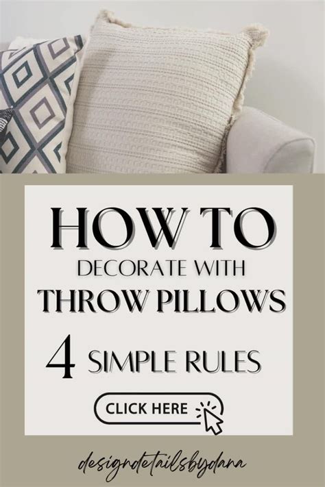 How To Decorate With Throw Pillows Video In 2024 Throw Pillows Bedroom Throw Pillows Living