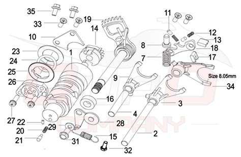 Ksr Moto Tw 125 Euro4 Schaltung Ersatzteile