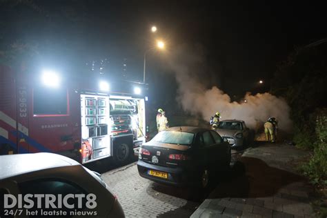 Buurt Opgeschrikt Door Tweede Nachtelijke Autobrand Van