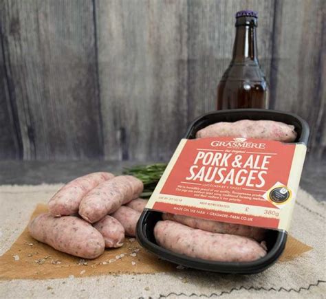 Grasmere Pork And Ale Sausages Grasmere Farm