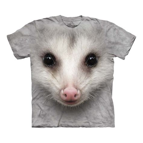 Big Face Opossum T Shirt The Mountain