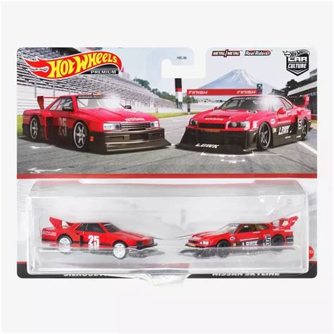 Hot Wheels Premium Car Culture Pack Nissan Skylines Scale Hobbies Ltd
