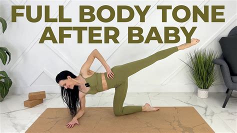 30 Min Postnatal Pilates Workout Post Pregnancy Full Body Postpartum