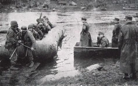 US Troops Crossing The Weser