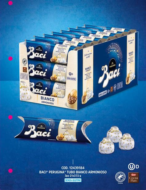 Baci Perugina Tubo Bianco Armonioso X G Perugina