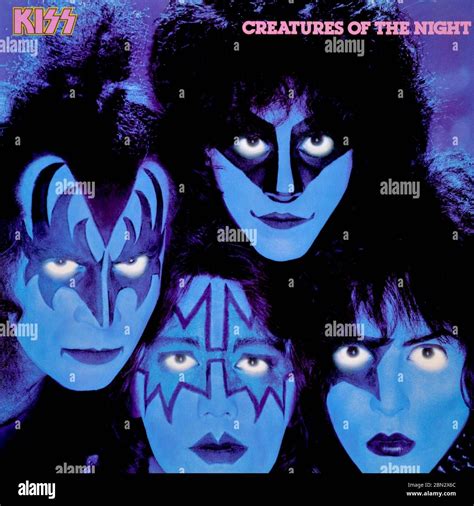 Kiss - Creatures Of The Night - Vinyl Album Cover