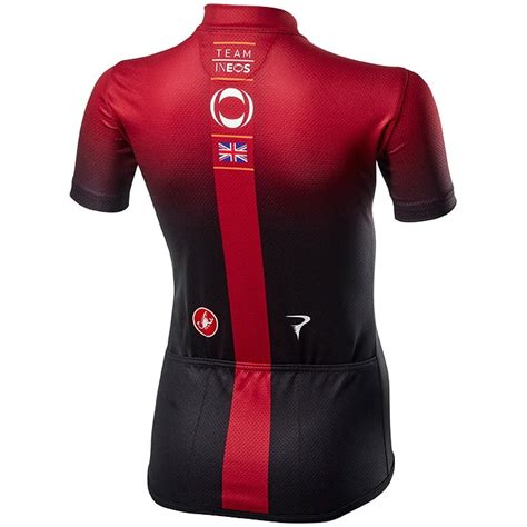 TEAM INEOS Kids Jersey 2020 red - black