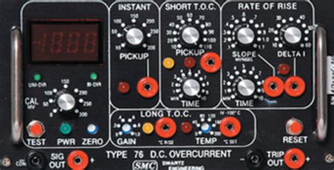 DC Overcurrent protection relay: Overview | Swartz Engineering