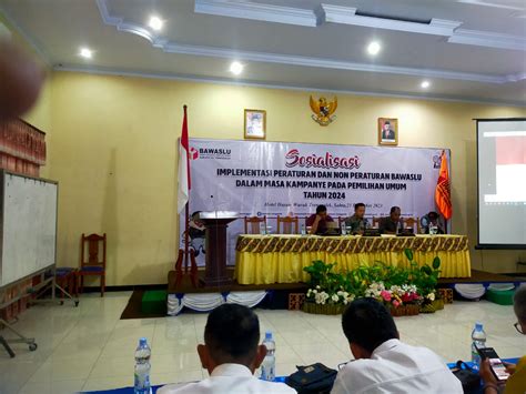 Bawaslu Trenggalek Adakan Sosialisasi Implementasi Peraturan Dan Non